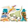 Puzzle éducatif géant Les dinosaures (200 pièces) - Reconditionné  par Janod 