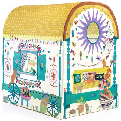 Cabane de jeu Roulotte Djeco