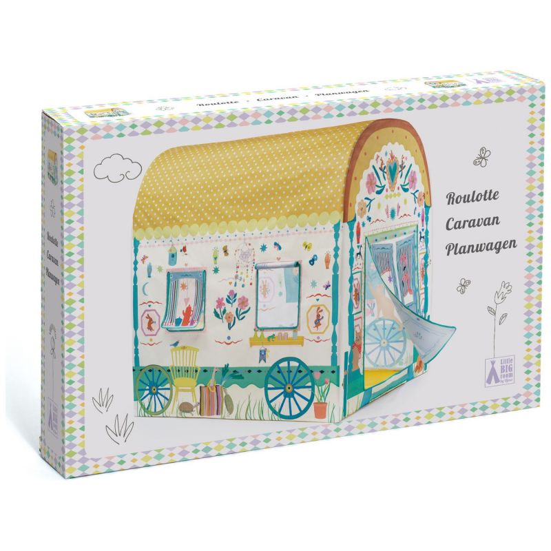 Cabane de jeu Roulotte Djeco Packaging 6