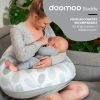 Coussin de maternité Doomoo Buddy Leaves Aquagreen  par Babymoov