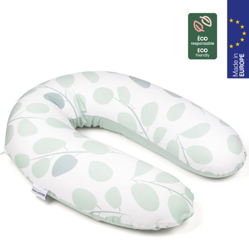 Coussin de maternité Doomoo Buddy Leaves Aquagreen Doomoo