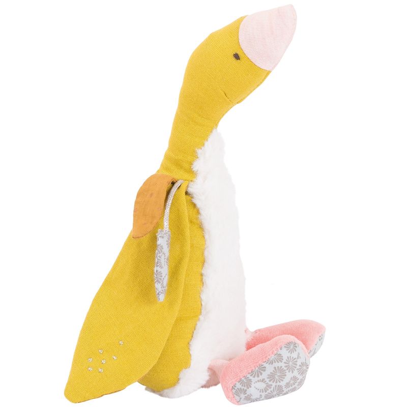 Peluche petite oie jaune Bambou Le voyage d'Olga (23 cm) Moulin Roty