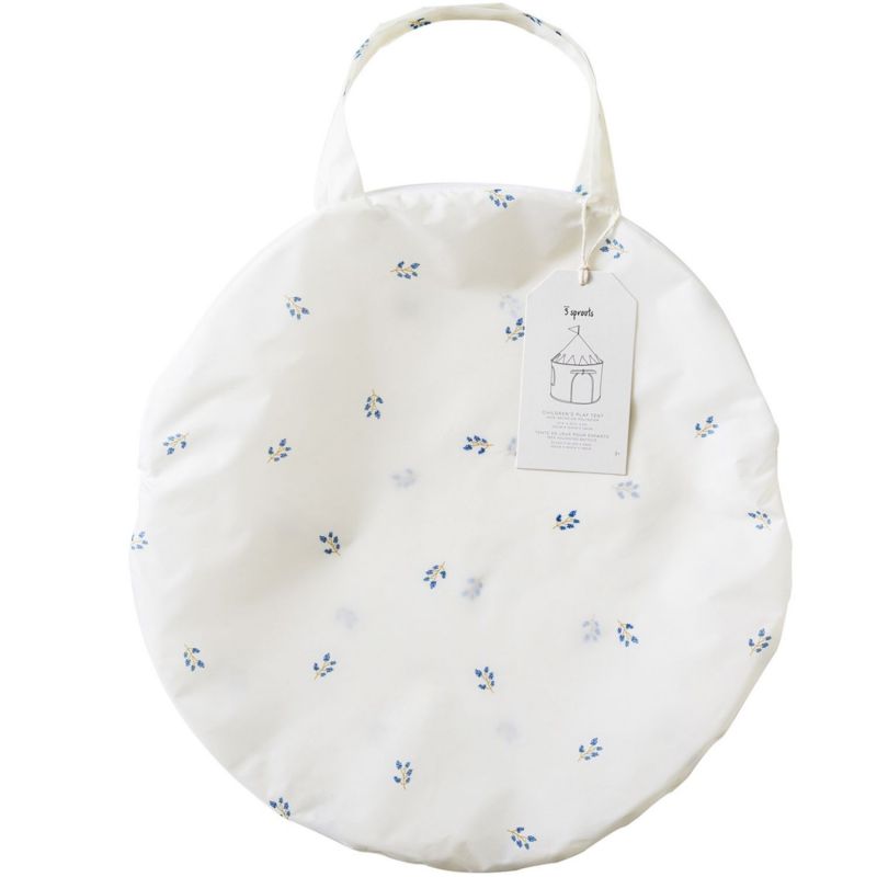 Tente de jeu en tissu recyclé Myrtilles Ivoire 3 sprouts Packaging 4