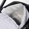 Chancelière pour nacelle et siège auto gr 0 hiver Zigzag (0-24 mois)  par Walking Mum