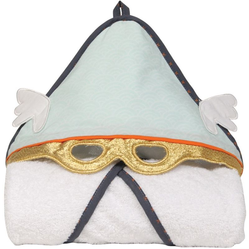 Cape de bain Super-héros (75 x 75 cm) Little Crevette