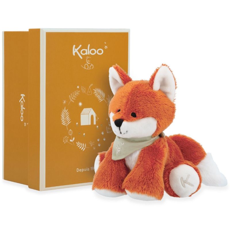 Peluche renard Paprika Les amis (13 cm) Kaloo Packaging 4