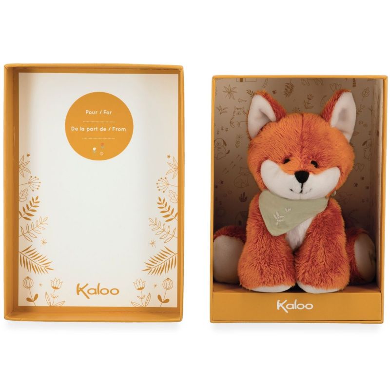 Peluche renard Paprika Les amis (13 cm) Kaloo Packaging 5