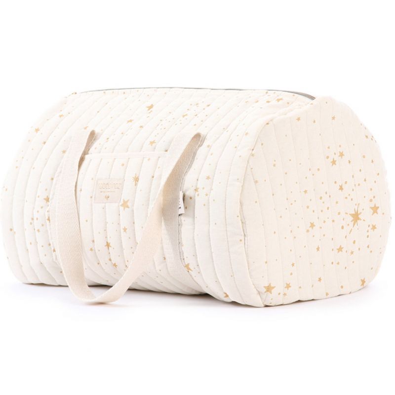 Sac week-end New-York Gold stella Natural Nobodinoz
