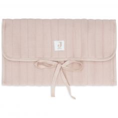 Tapis à langer nomade gaze de coton Wild Rose - Jollein