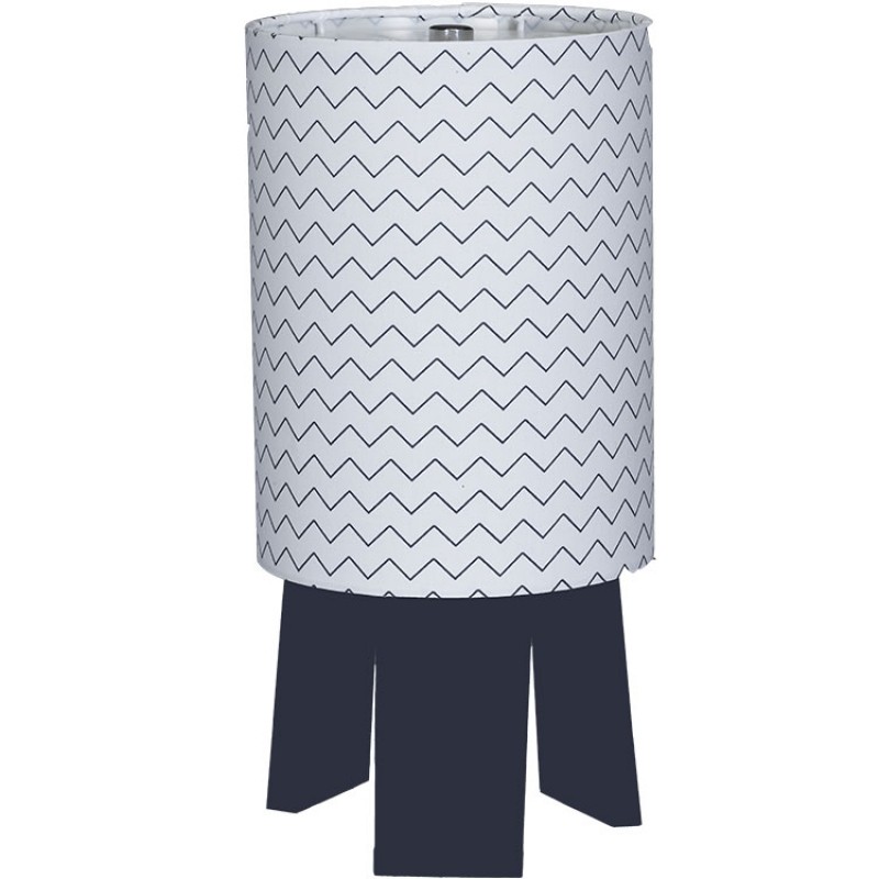 Lampe de chevet chevrons Hello Sauthon