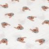 Lot de 3 langes mousseline GOTS Tiny Team Chien (60x60 cm) Lässig Produit 4