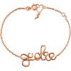 Bracelet chaîne Jolie goldfilled rose - Padam Padam