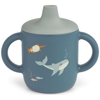 Tasse à bec en silicone Neil Arctic Sea Liewood