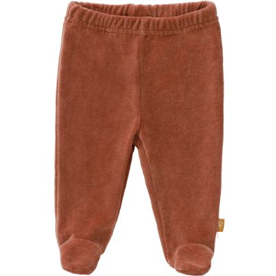 Pantalon de pyjama en velours bio Copper (0-3 mois : 50 à 60 cm)  par Fresk