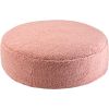 Pouf Ottoman Guava Pink molletonné - Wigiwama