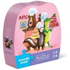 Mini Puzzle Sweet Treats (12 pièces) - Crocodile Creek