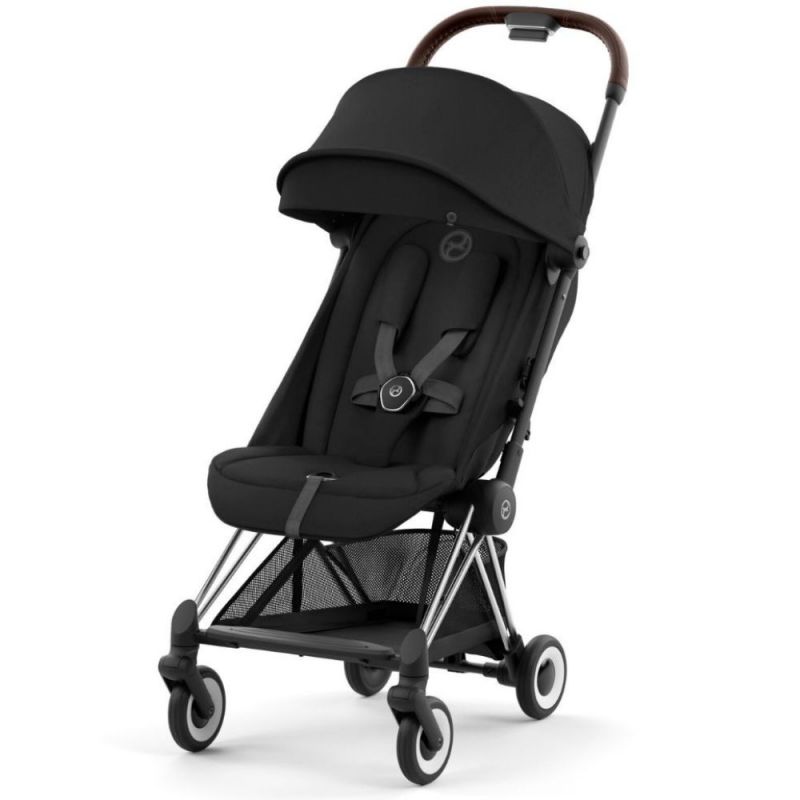 Poussette ultra-compacte COYA châssis Chrome Sepia Black Cybex Produit 3