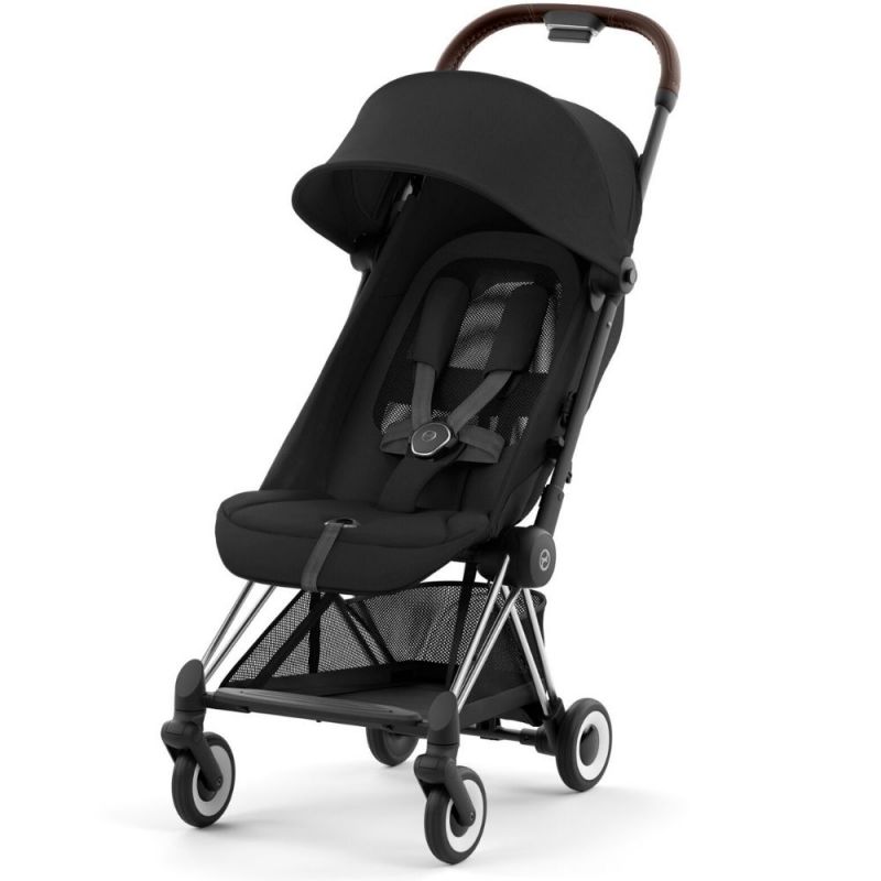 Poussette ultra-compacte COYA châssis Chrome Sepia Black Cybex Produit 4