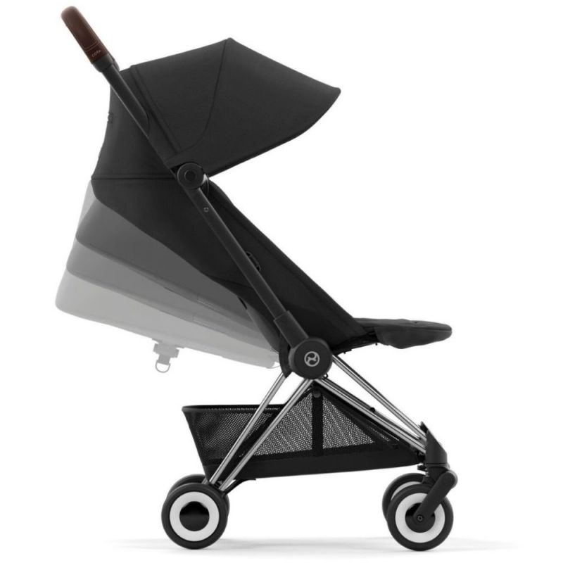 Poussette ultra-compacte COYA châssis Chrome Sepia Black Cybex Produit 8