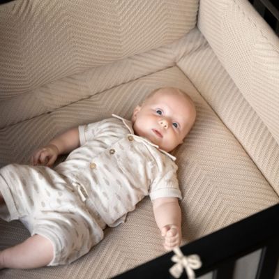 Tour de lit Grace Warm Linen (pour lits 60 x 120 ou 70 x 140 cm)