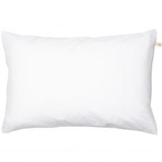 Oreiller en coton bio Hawi blanc (40 x 60 cm) - Kadolis