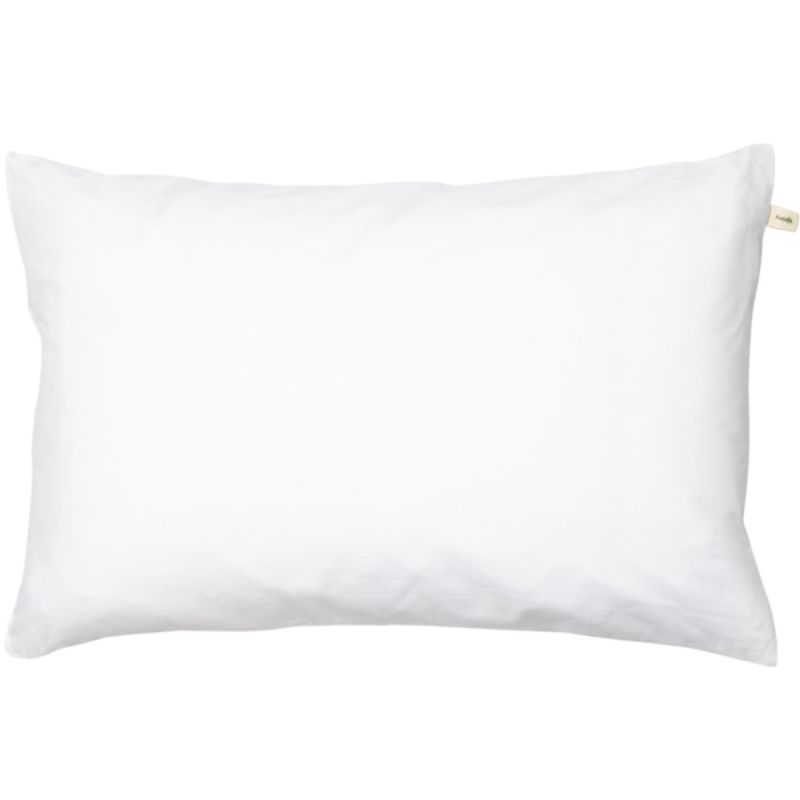 Oreiller en coton bio Hawi blanc (40 x 60 cm) Kadolis Produit 1