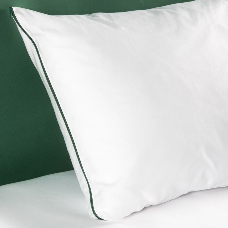 Oreiller en coton bio Hawi blanc (40 x 60 cm) Kadolis Ambiance 2