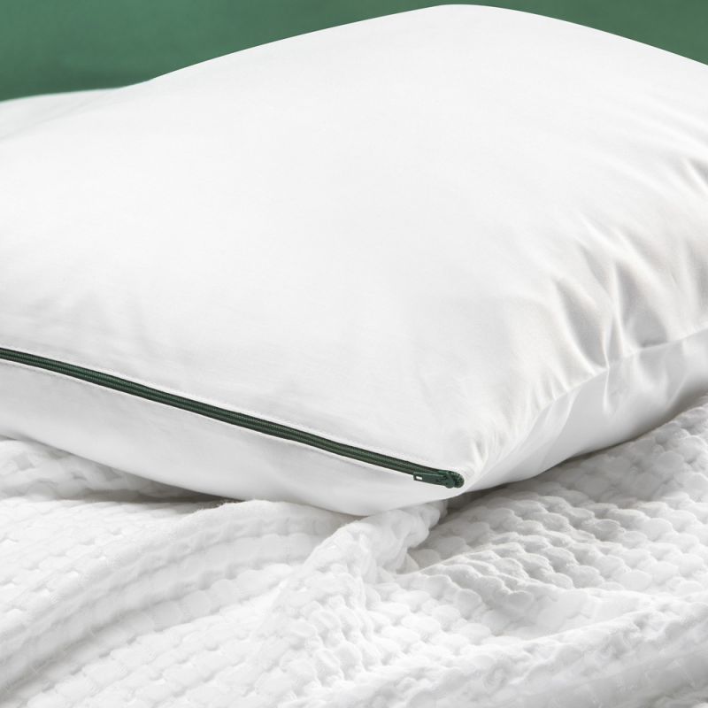 Oreiller en coton bio Hawi blanc (40 x 60 cm) Kadolis Ambiance 4
