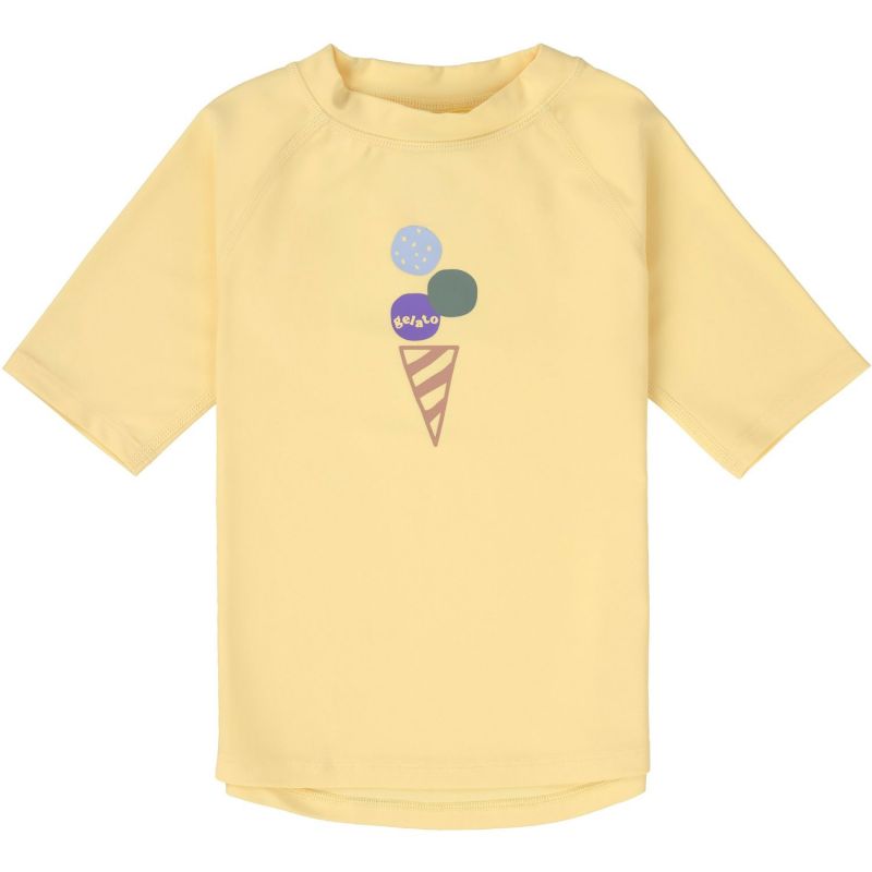 T-shirt anti-UV manches courtes Ice Cream jaune pâle (19-24 mois) Lässig Produit 1