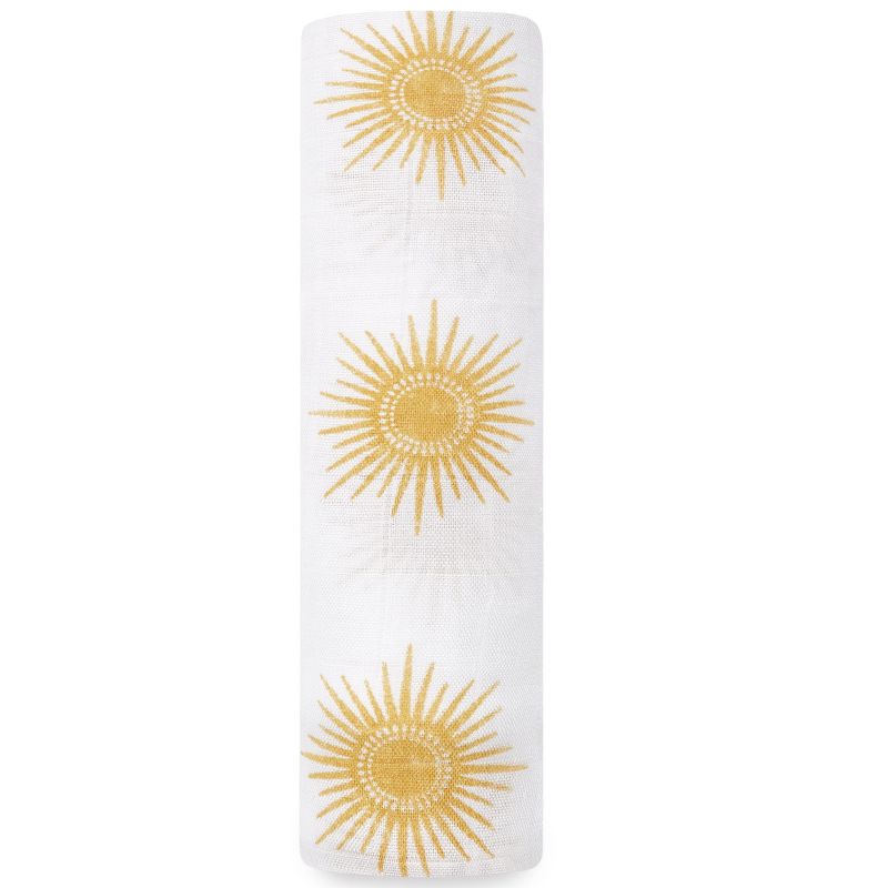 Maxi lange en bambou Golden Sun (120 x 120 cm) aden + anais