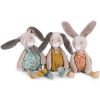Peluche lapin argile Trois petits lapins (40 cm)  par Moulin Roty