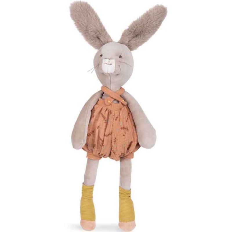 Peluche lapin argile Trois petits lapins (40 cm) Moulin Roty