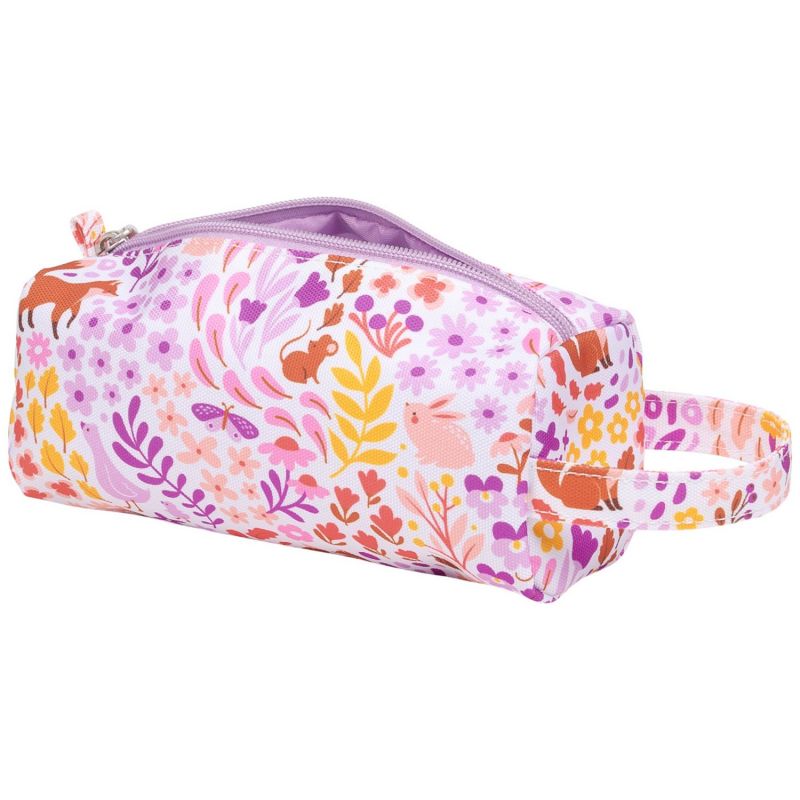 Trousse scolaire Fleurs du jardin A Little Lovely Company Produit ouvert 4