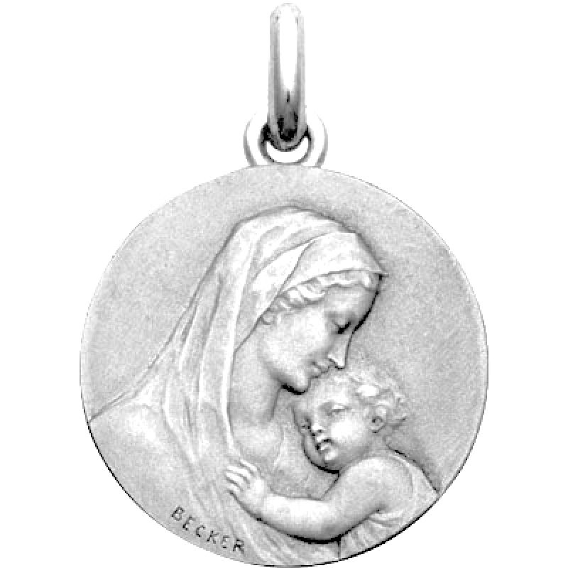 Médaille Maternité (argent 925°) Becker