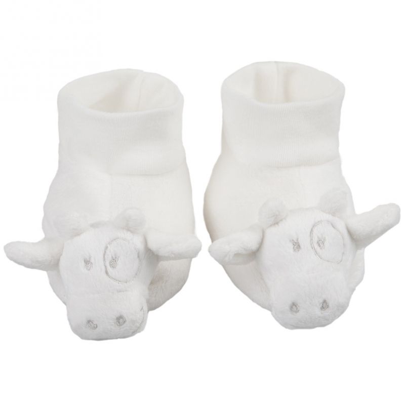 Chaussons Lola avec hochet inclus Poudre d'étoiles (0-9 mois) Noukie's
