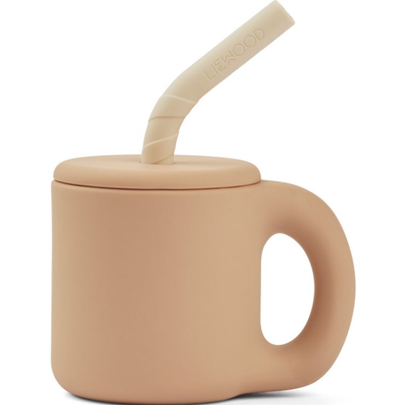 Tasse avec paille Jenna Tuscany rose apple blossom Liewood