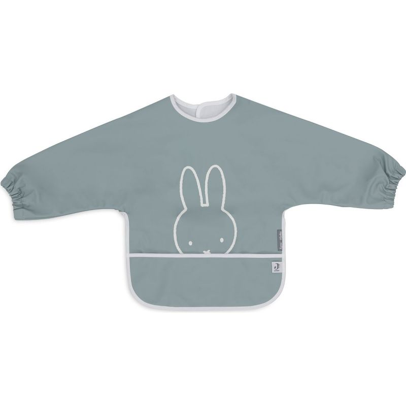 Bavoir à manches imperméable Miffy Peekaboo Sea Green Jollein Produit 1 grande taille