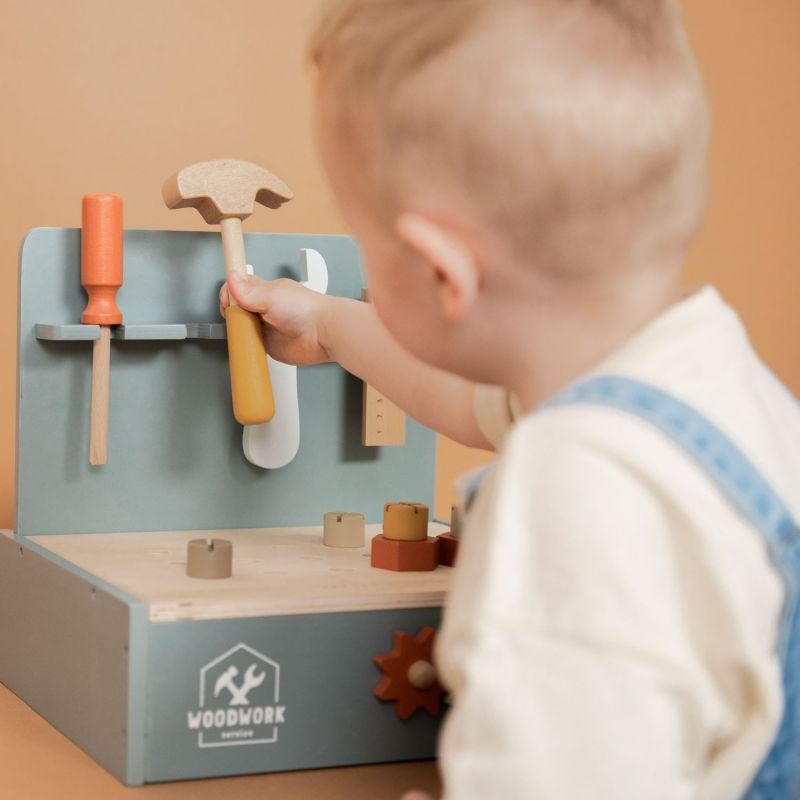 Mini établi de bricolage en bois Little Dutch Ambiance 2