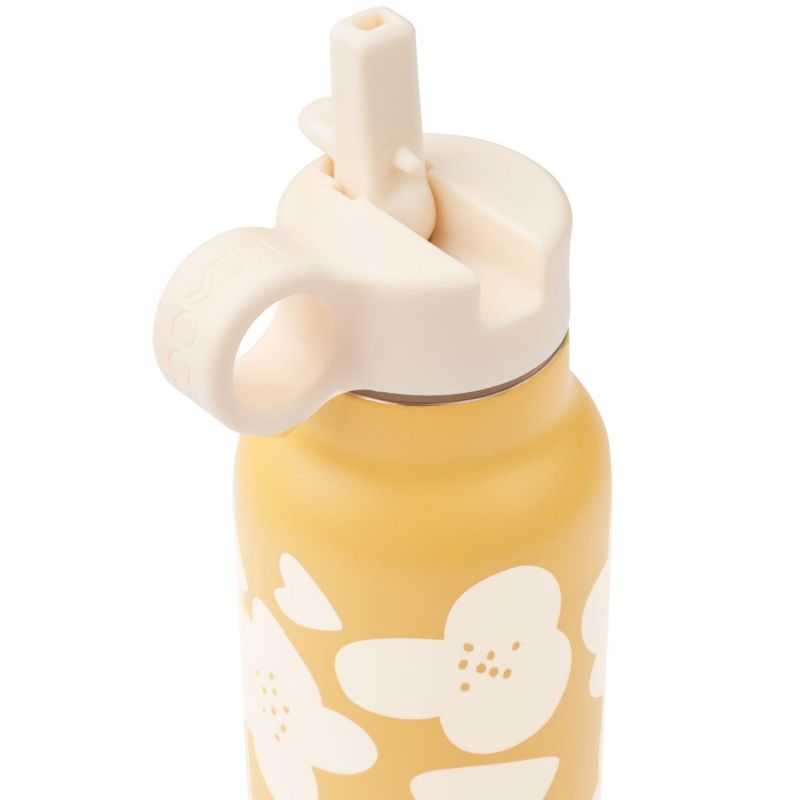 Gourde isotherme Falk Flower Lemon Yellow (350 ml) Liewood Produit 2