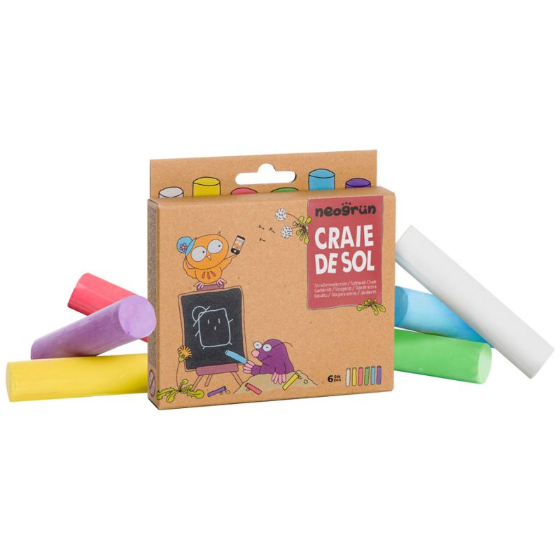 Lot de 6 craies de sol naturel et vegan Neogrün Packaging 5