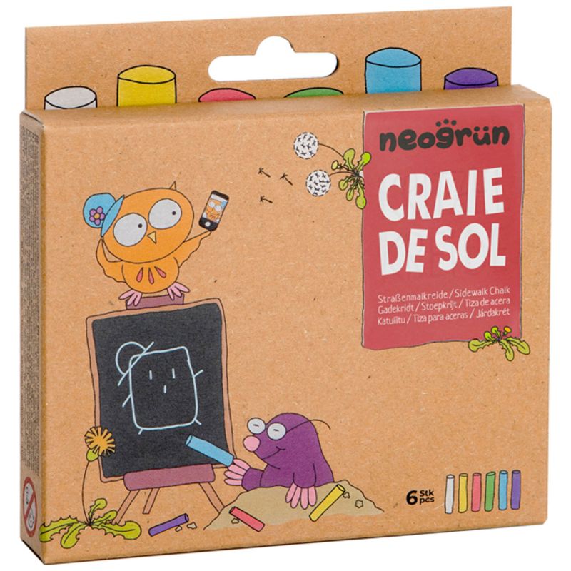 Lot de 6 craies de sol naturel et vegan Neogrün Packaging 7