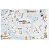 Tapis de jeu Cross Roads La Vallée Blanche (120 x 78 cm) Janod Produit 1