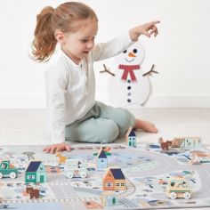 Tapis de jeu Cross Roads La Vallée Blanche (120 x 78 cm)