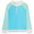 Variation Bleu, vert, beige du produit Tee-shirt anti-UV Bleu Rayures (2-4 ans) de la marque Ki ET LA