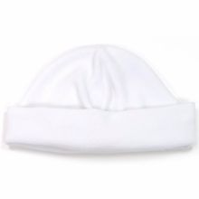 Bonnet de velours blanc (1 mois : 56 cm)  par Cambrass