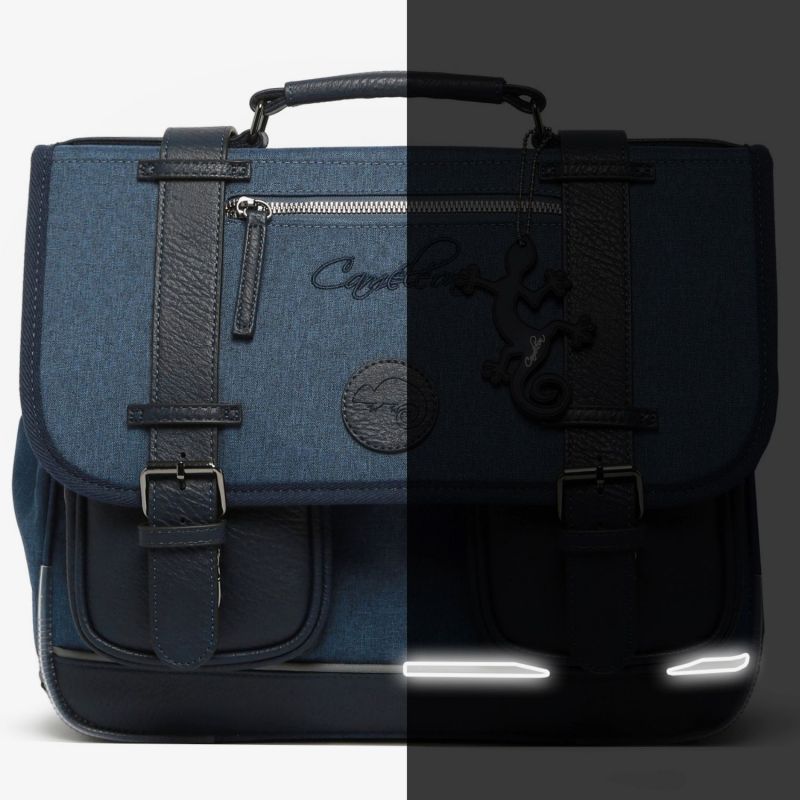 Cartable A4 primaire Totaly Navy (38 cm) Caméléon Produit 6