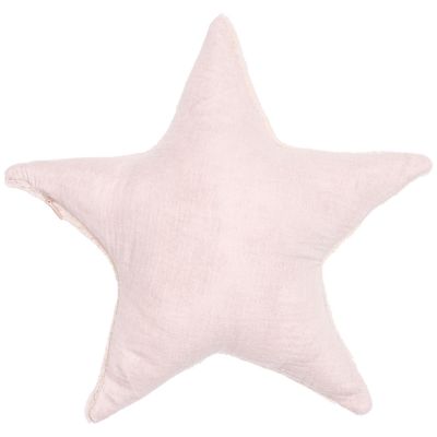 Bouillotte étoile bambou et gaze de coton biscuit