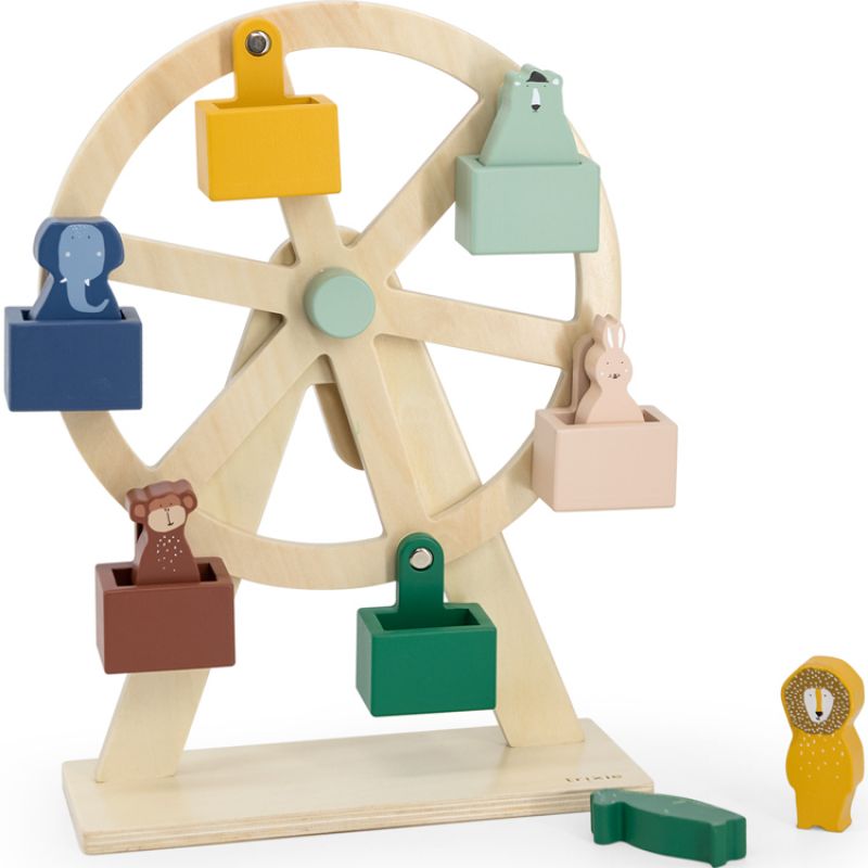 Grande roue des animaux en bois Trixie
