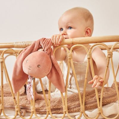 Peluche musicale Lapin terracotta