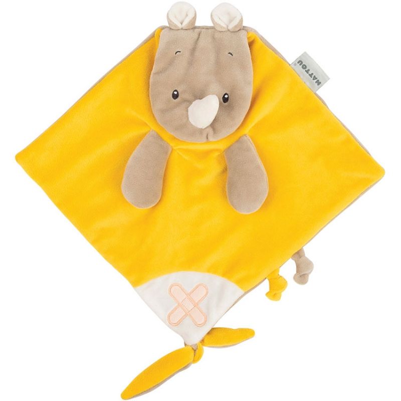 Doudou rhinocéros Buddiezzz Nattou